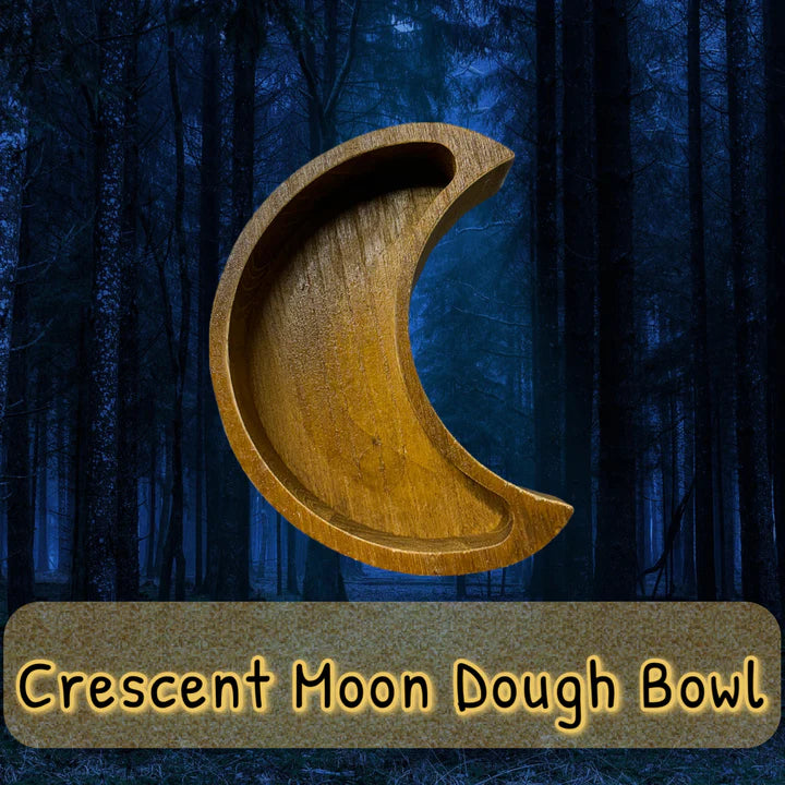 Wooden Dough Bowl Candles