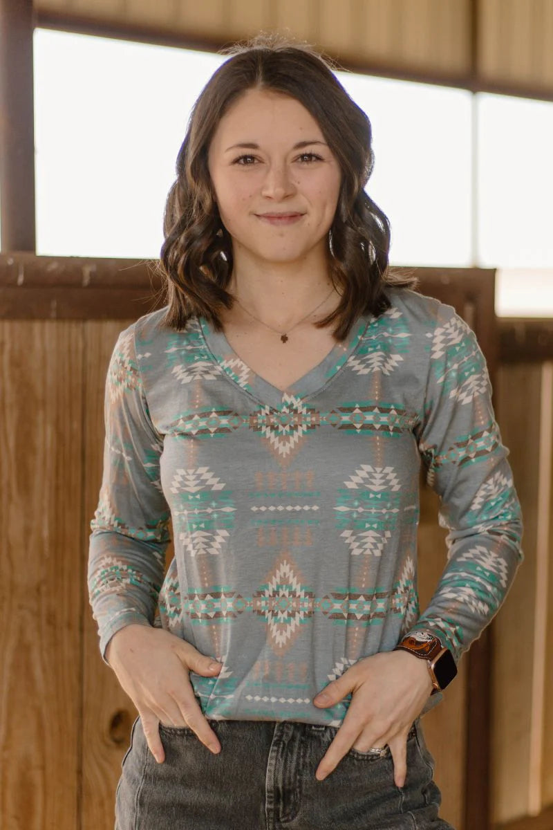 Alamo Heights Gray Top