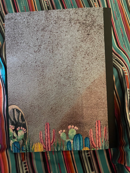 Custom composition notebook